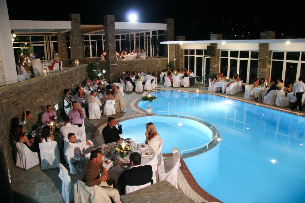 Aiolos Hotel Menites Bagian luar foto