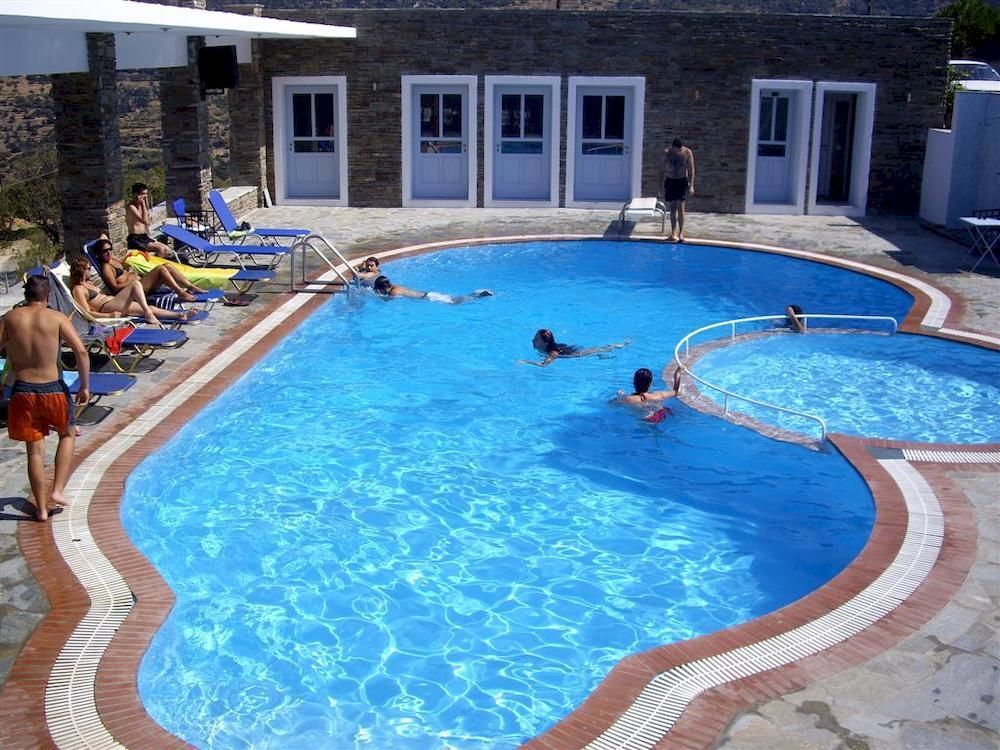 Aiolos Hotel Menites Bagian luar foto
